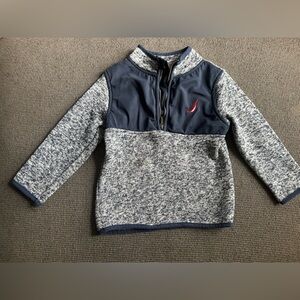 Nautica Toddler Boys’ Quarter Zip Sweater - Size 3T